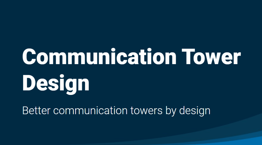 phần mềm Communication Tower Design