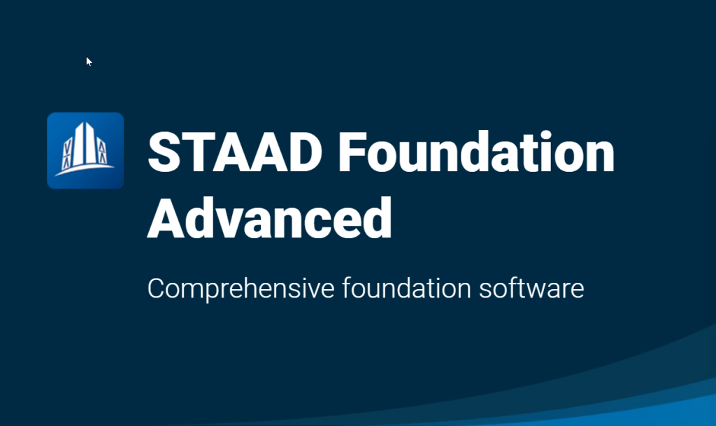 phần mềm STAAD Foundation Advanced